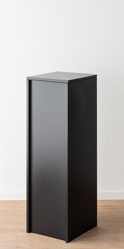 Boîte à colis Wisdom noire avec serrure à combinaison