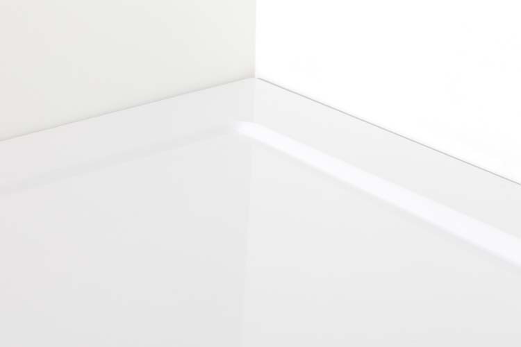 Receveur de douche Andy SMC blanc mat 90x90cm