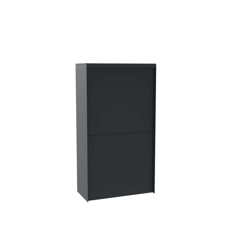 Pakketbrievenbus eSafe Dropbox Medium Back zwart