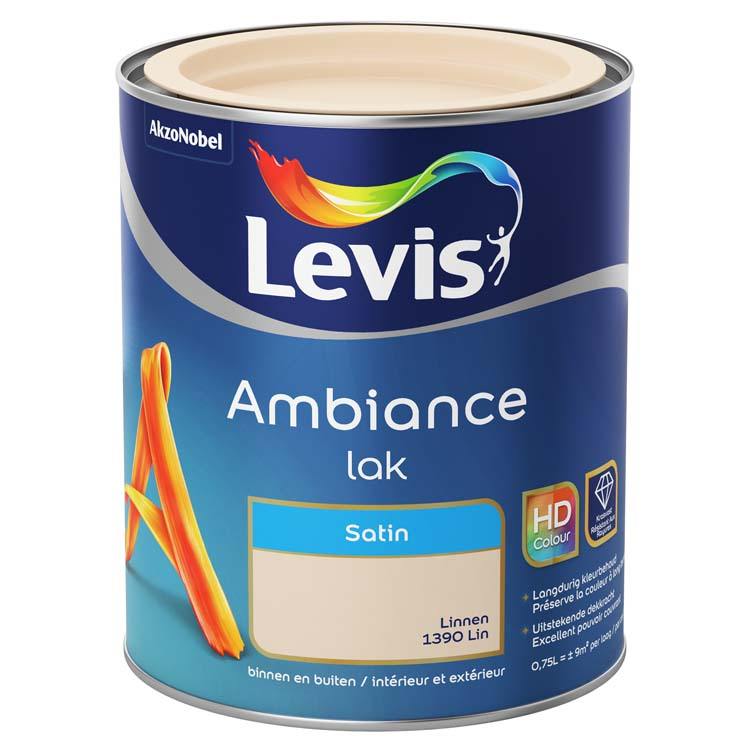Levis Ambiance lak zijdeglans 0,75l linnen