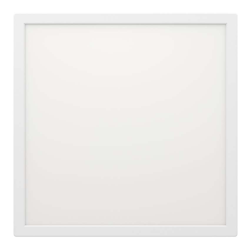 Plafonnier - Blanc - 29x29cm - Dimmable - LED - 1x14W - 2700-6500K - télécommande