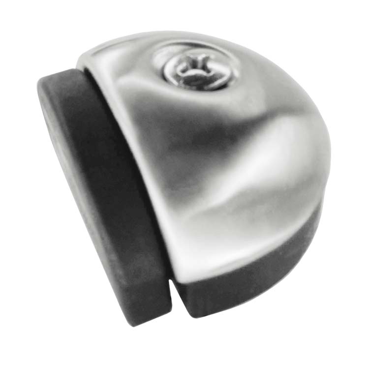 Vloerdeurstop pro halve maan verhoogd inox plus