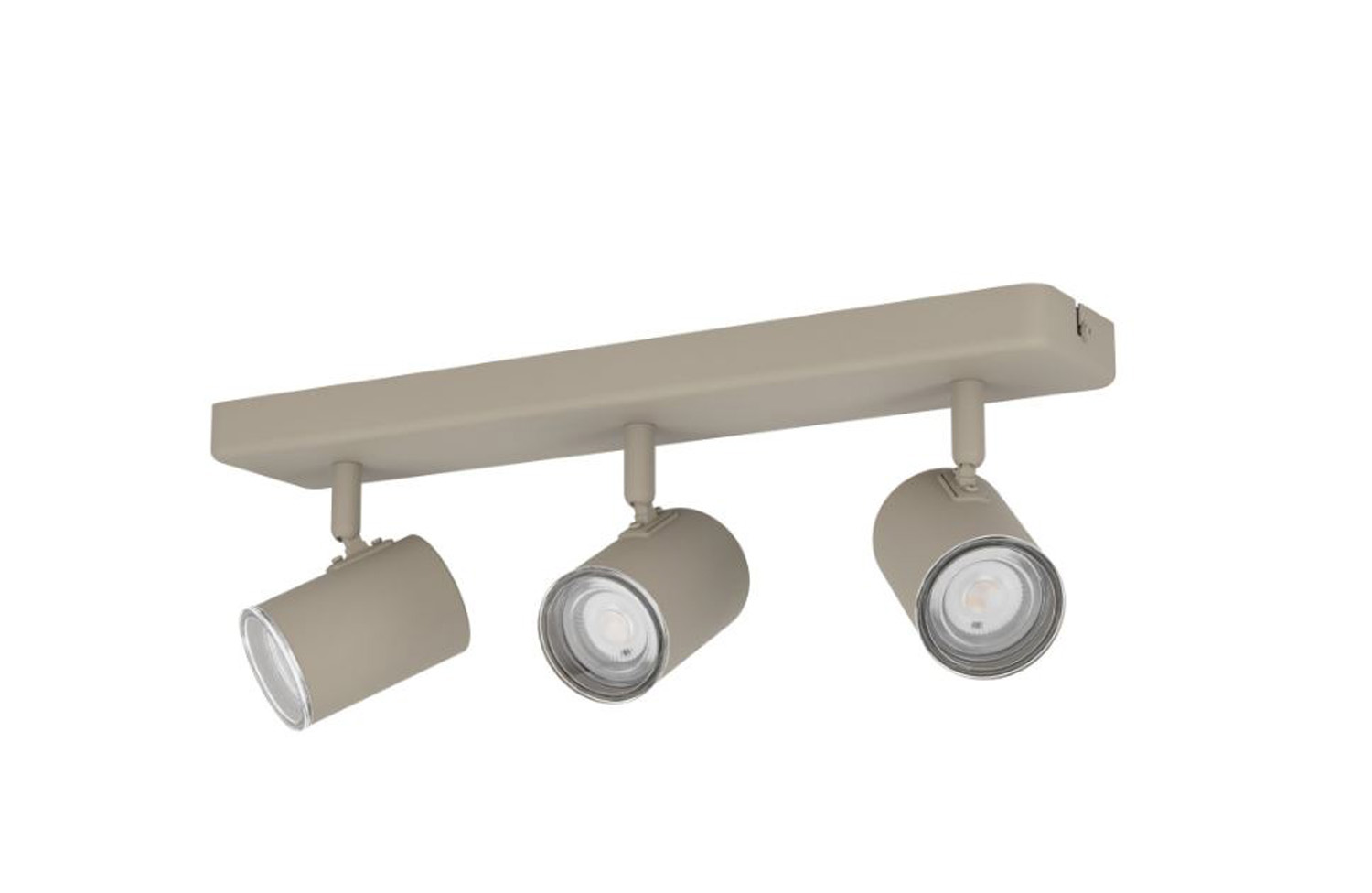 Spot en saillie - sable - 40x8x13cm - 3xGU10 max. 5W - IP44 - ampoules non incluses