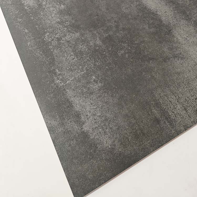 Vloer- en wandtegel Voltron Black 80x80cm