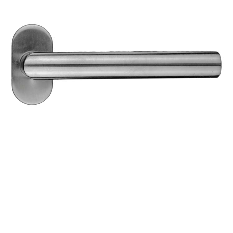Poignée de porte prof belluno 19mm inox plus sans rosace