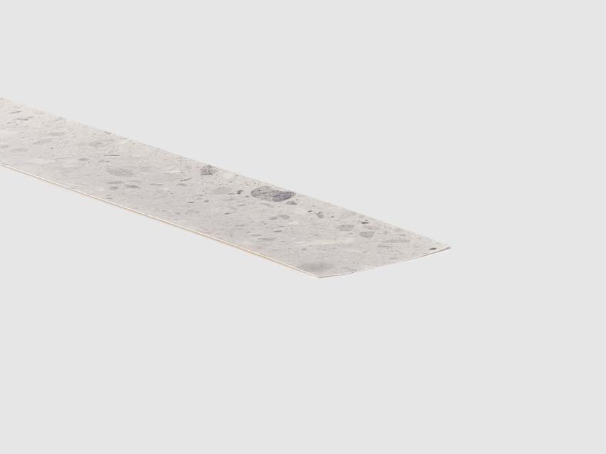 Couvre-chant Maestro Terrazzo grey 40x6cm 2 pièces
