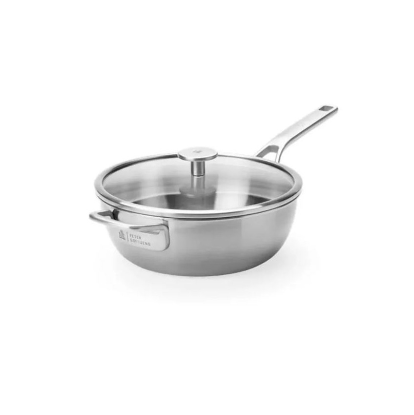 Sauteuse BK Peter Goossens Maestro 3-Ply inox Ø24cm 3,38L avec couvercle