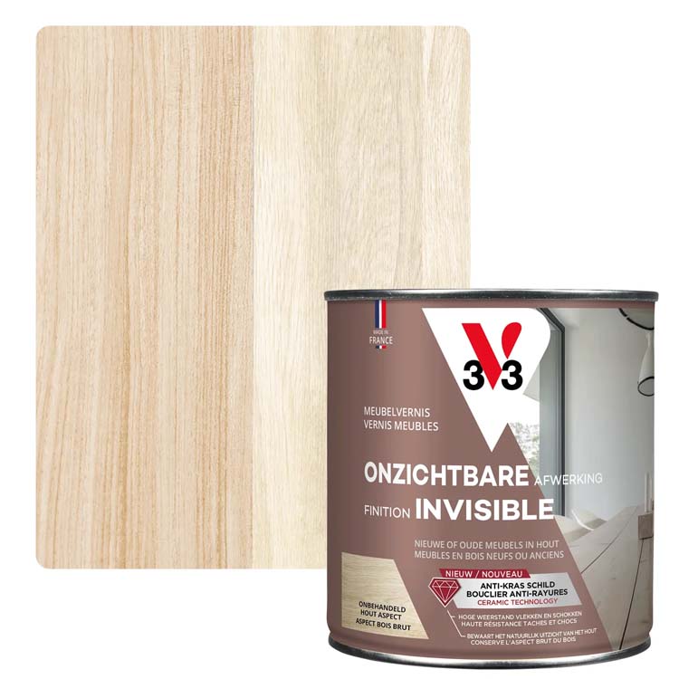 V33 onbehandeld hout effect meubel 0,5L