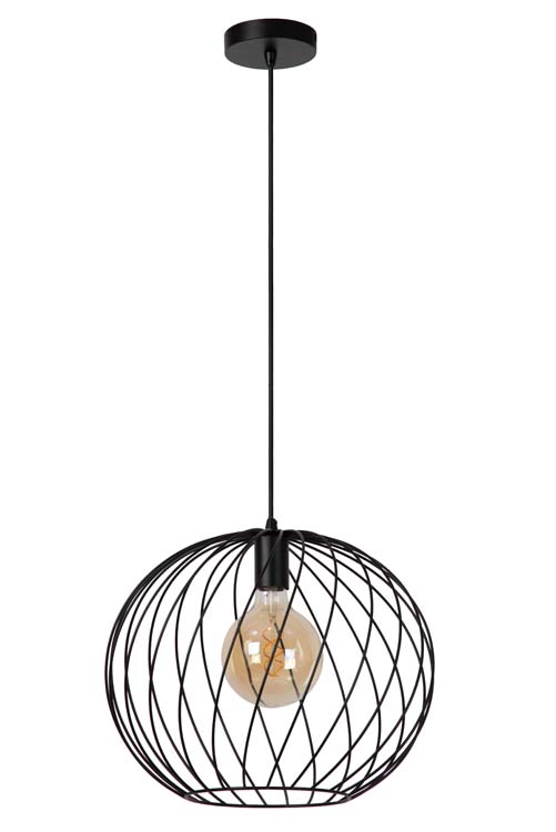 Hanglamp - zwart - Ø40cm - E27 - 40W