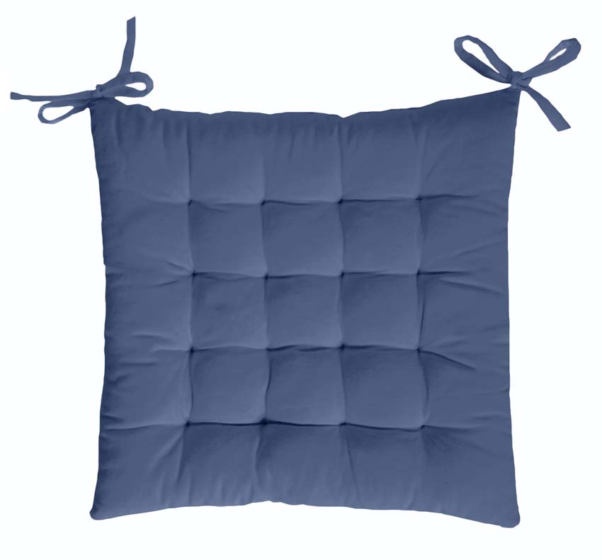 Kussen denim blauw 40x40cm