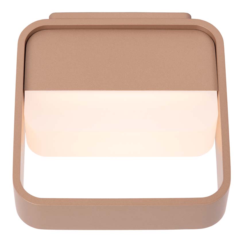 Lucide Premium SILVI - Oplaadbare Wandlamp - Accu/Batterij - LED Dimb. - 1x3,7W 2700K - Roest bruin