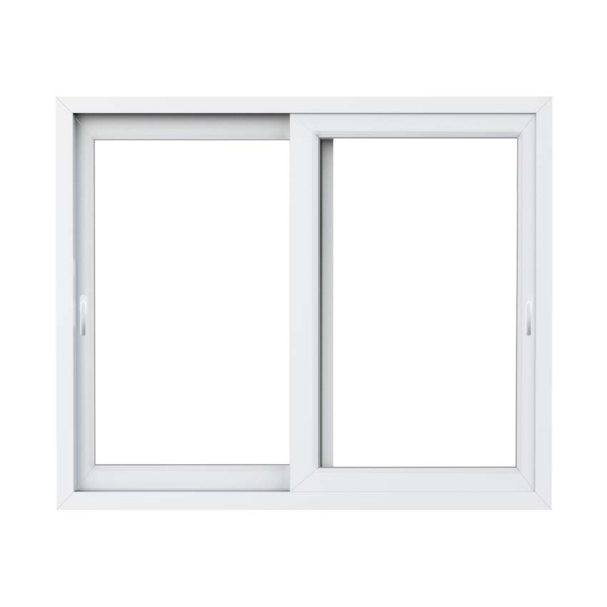 Fenêtre coulissant double PVC blanc L2250 x H2100mm