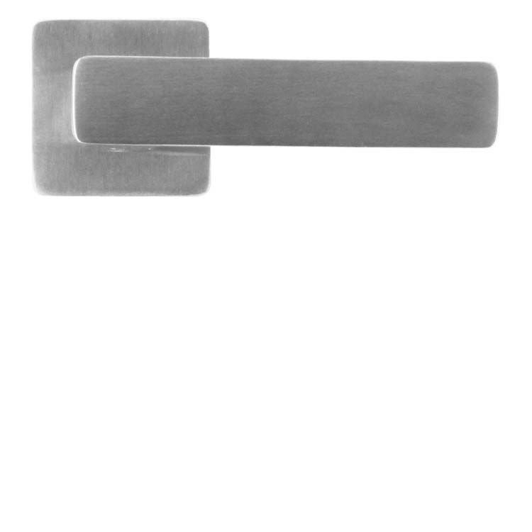 Poignée de porte rondine inox plus sans rosace