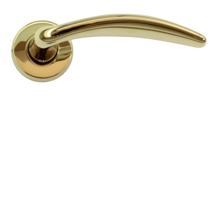 Poignée de porte rimini titanium sans rosace
