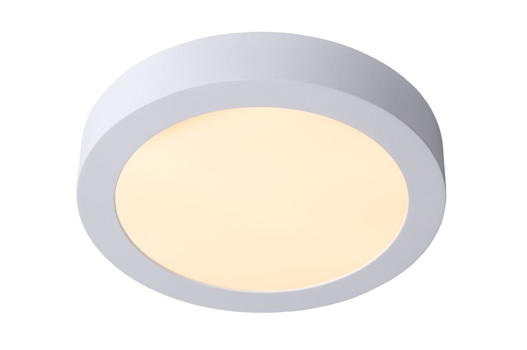 Plafondlamp - wit - rond - dimbaar - Ø23,5cm - LED - 15W - IP44