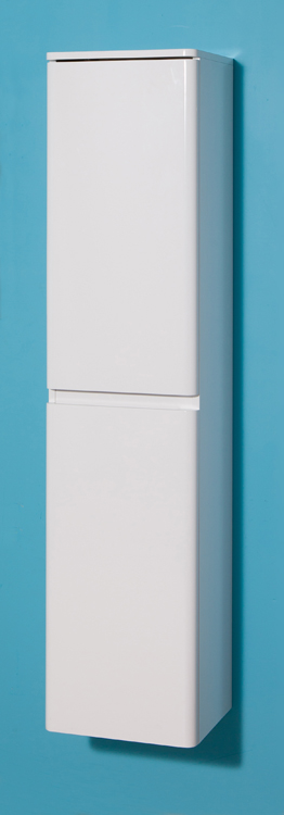 Kolomkast Tess wit hangend 170x40x34cm