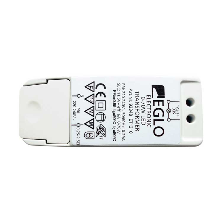 Transformateur électrique 0-70W