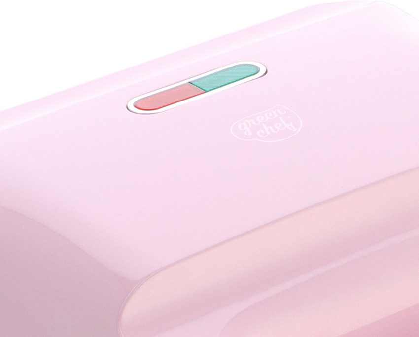 3-in-1 croque-, wafel- en paninimachine roze antikleeflaag & PFAS-vrij