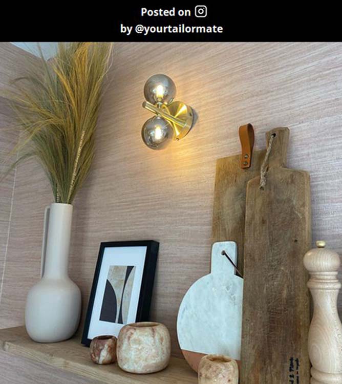 Lucide TYCHO - Wandlamp - G9 - Mat Goud
