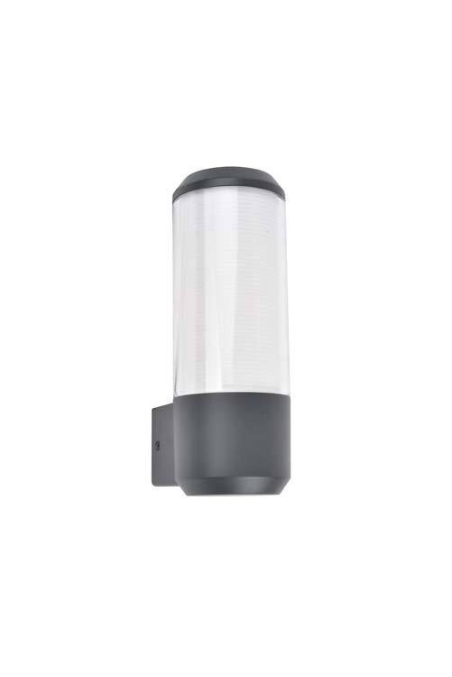 Buitenverlichting wandlamp donkergrijs E27 15W