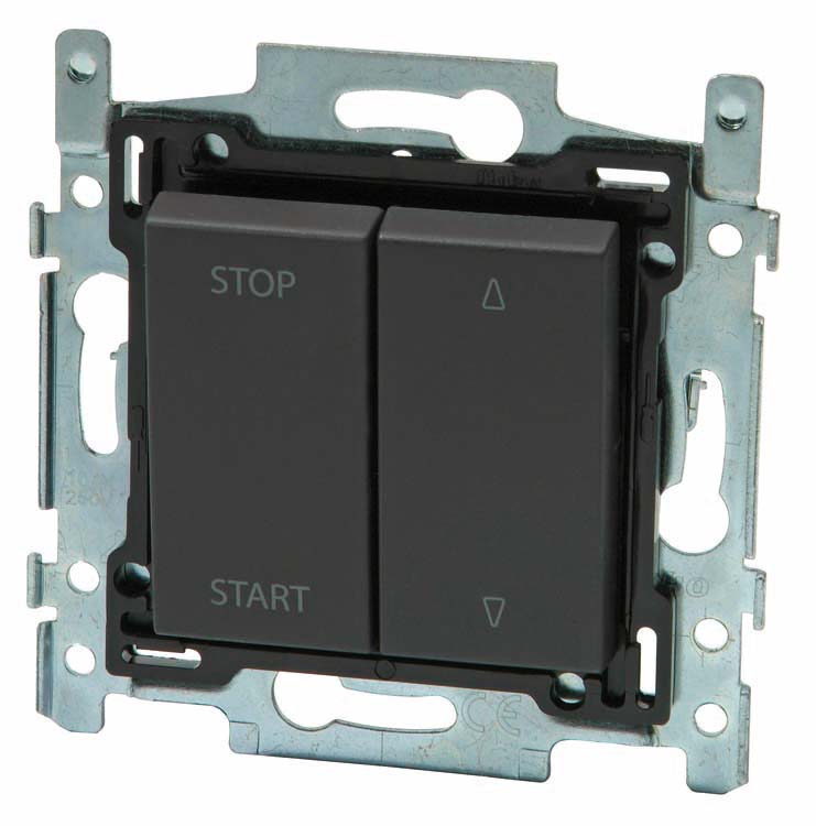 Interrupteur pour volets intense anthracite Interrupteur pour volets intense anthracite