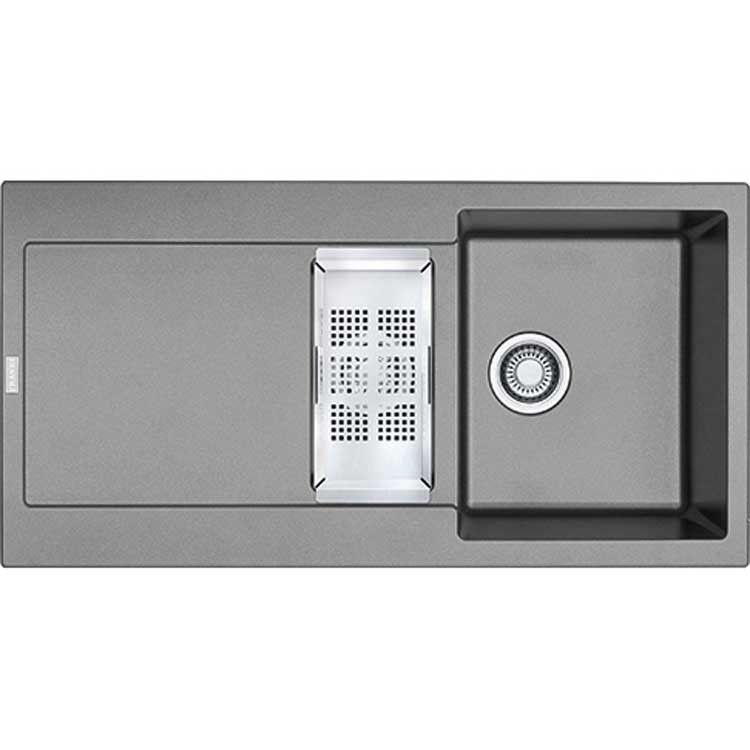 Spoelbak Franke Maris steengrijs 1,5 bak 97x50cm