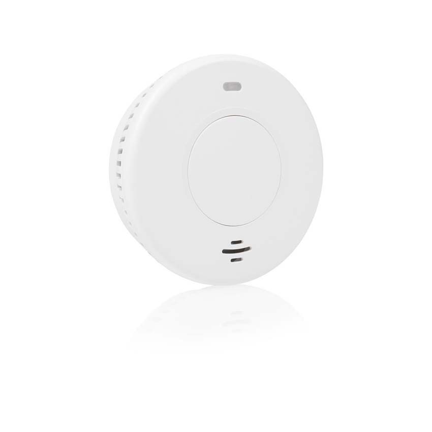 Optische rookmelder Smartwares - Ø10,5cm - 2 jaar garantie - 10 jaar batterij - 1 stuk