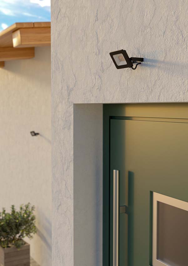 Projecteur LED - Noir - 115x80x25mm - LED - 1x20W - 4000K - IP65