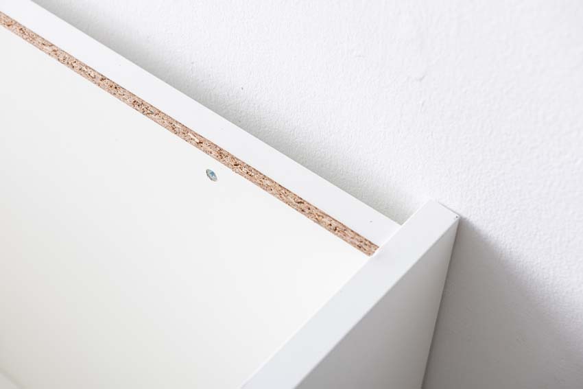 Armoire de cuisine d'angle Plenti blanc 112cm droite