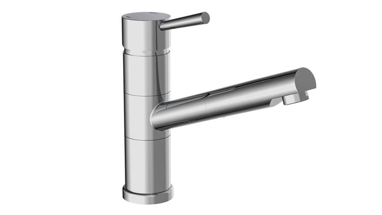 Robinet de cuisine Unai chrome