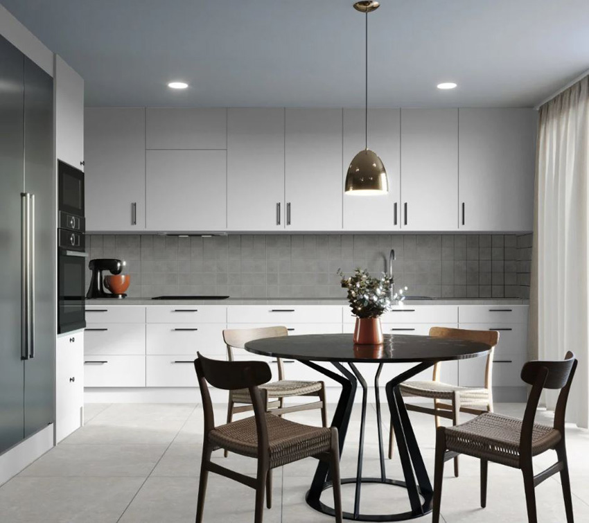 Mozaïek Urban grijs mat 30x40cm