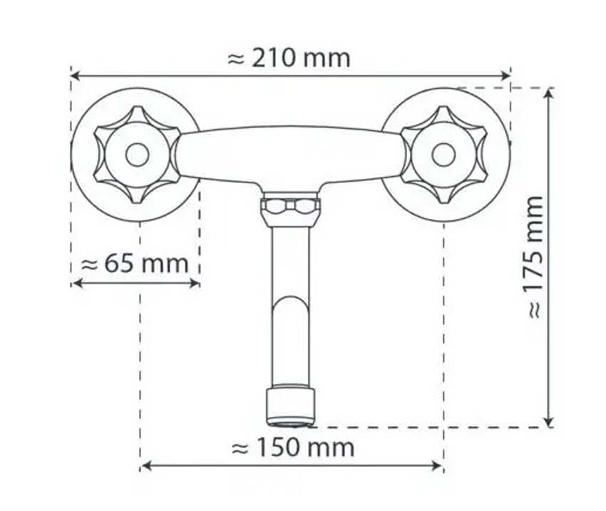 Keukenkraan Fenn chroom