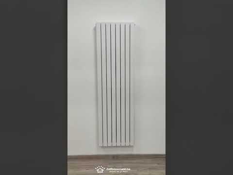Radiateur Dana 180 x 54,6 cm double blanc mat 1934 watt