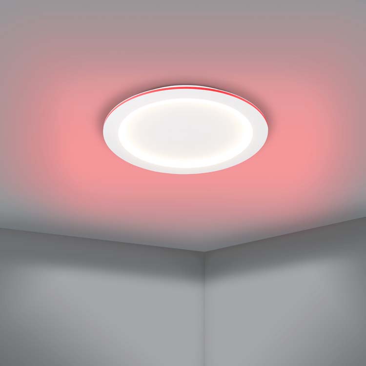 Plafondlamp - wit - Ø59,5cm - dimbaar - LED - 1x35W - 2700K-6500K + RGB