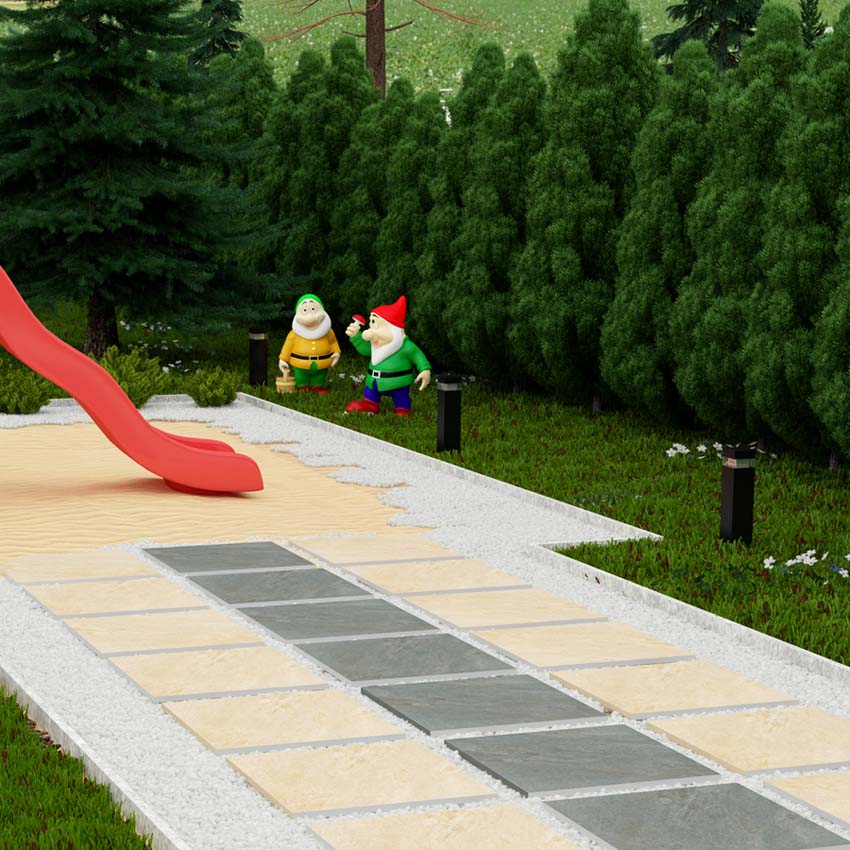 Dalle de terrasse Olympus beige 90x45x2cm