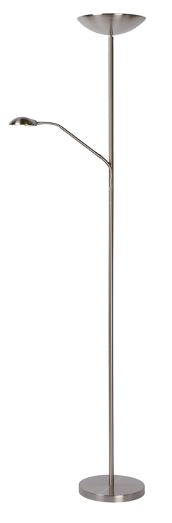 Lampe de lecture - chrome - dimmable - Ø25,4cm - 3000K