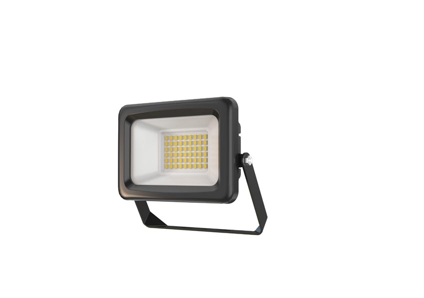 Projecteur - Noir - LED - 1x20W - 4000K - 2600lm - IP65