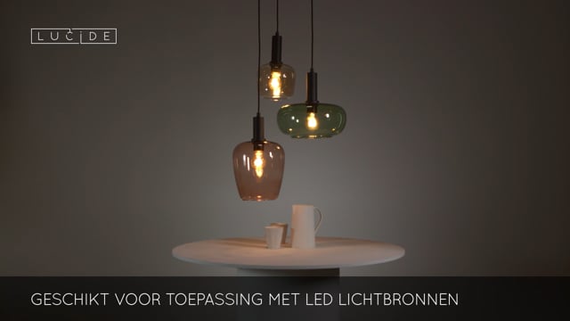 ILONA - Hanglamp - 3xE27 - Zwart ILONA - Hanglamp - 3xE27 - Zwart