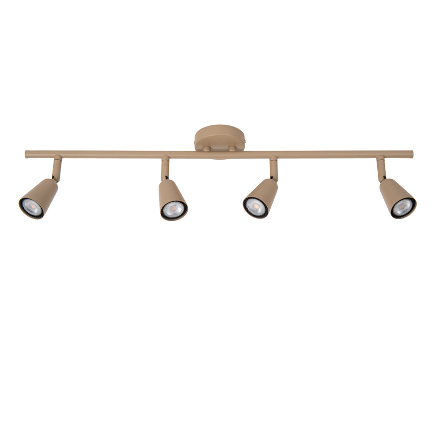 Opbouwspot - Taupe - 76x17,5x14cm - 4xGU10