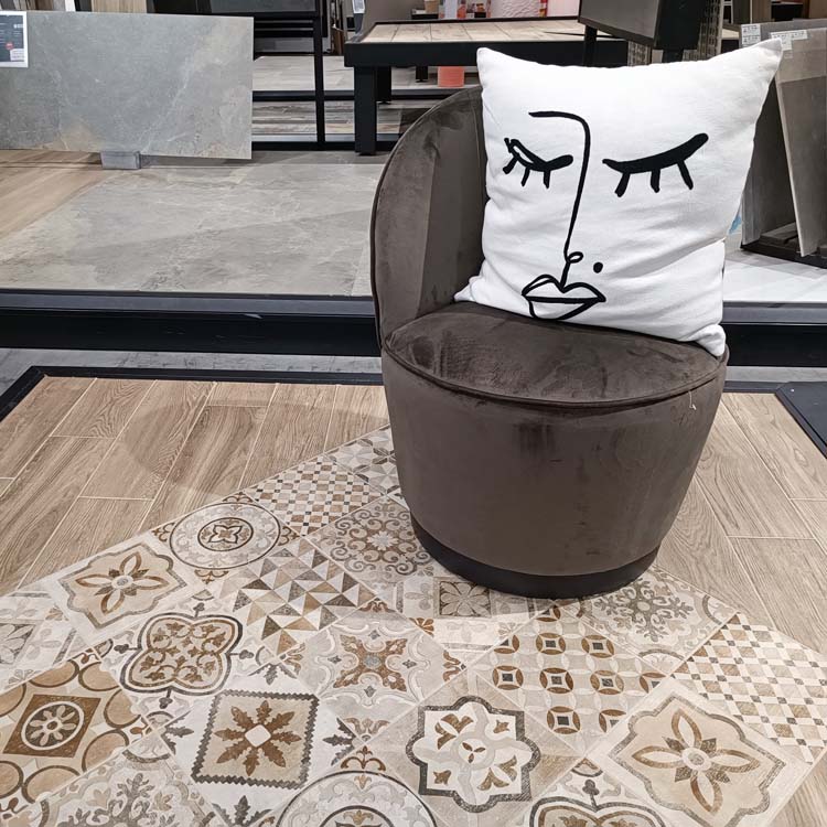 Keramisch parket Cozumel bruin 15x60cm