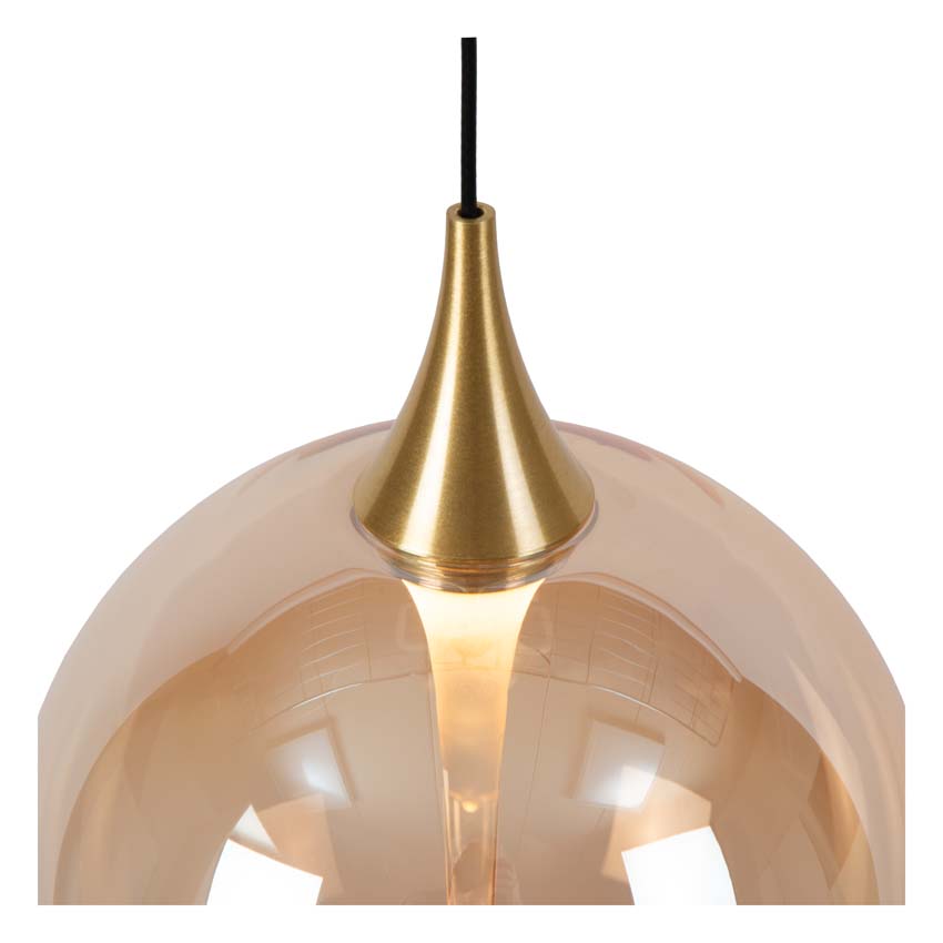 GISELA - Suspension - Ø 61 cm - LED Dim. - 12x3,6W 2700K - Ambre
