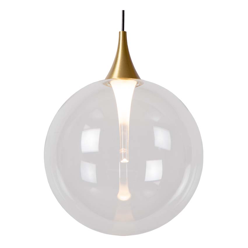 Lucide Premium Gisela - Hanglamp - Ø 140 cm - LED Dimb. - 8x3,9W 2700K - Transparant Lucide Premium Gisela - Hanglamp - Ø 140 cm - LED Dimb. - 8x3,9W 2700K - Transparant