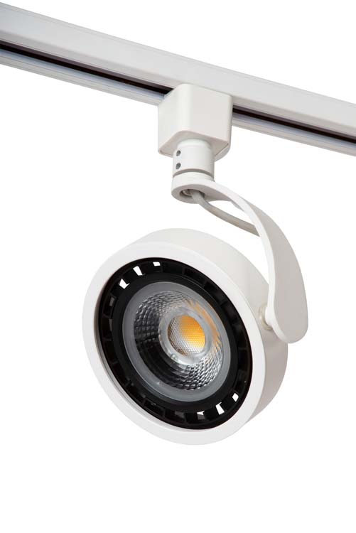 Spot sur rail Avignon - système de rail 1-phase / éclairage sur rail - 1xES111 - blanc (Extension)