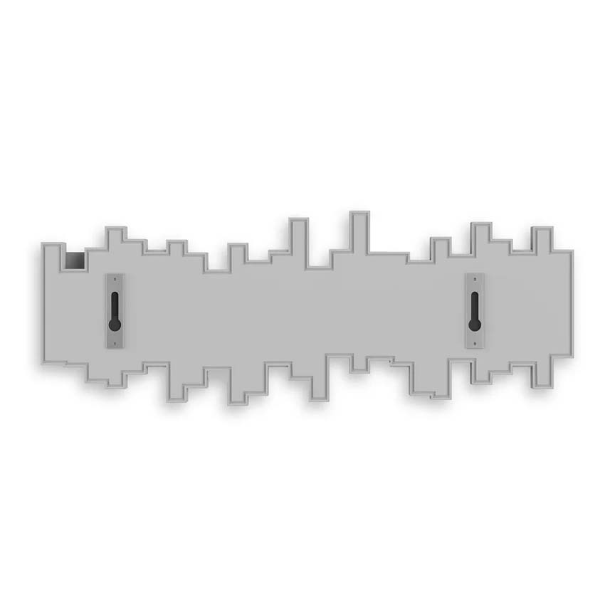 Porte-manteau mural Umbra Sticks gris 49 x 18 cm Porte-manteau mural Umbra Sticks gris 49 x 18 cm