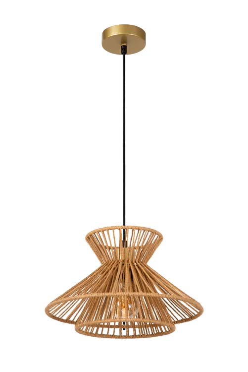 Lucide TASMAN - Hanglamp - 1xE27 - Naturel