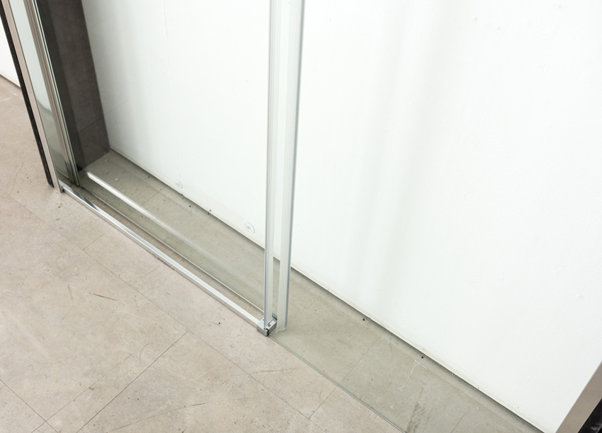 Porte de douche coulissante Ulani chrome 138-140x200cm