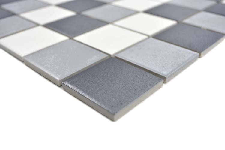 Mosaïque Mix gris mat 30,6x30,6cm