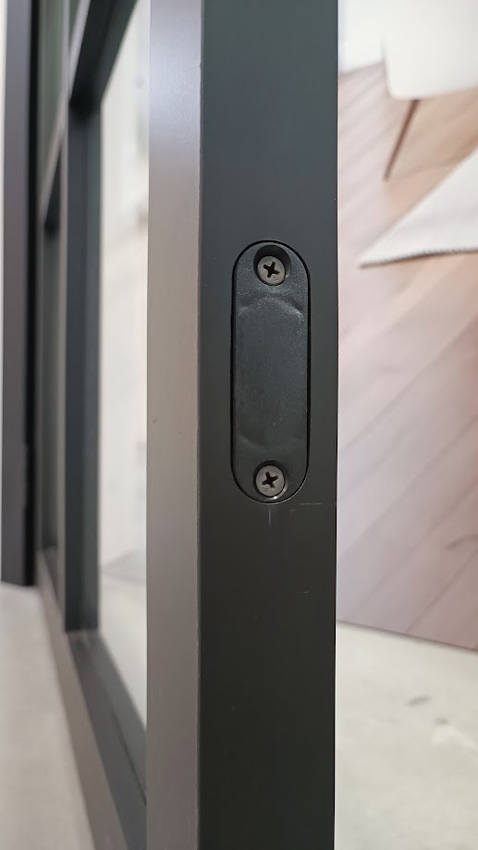 Bloc-porte 73cm steel look feeling 8R verre clair 201.5cm