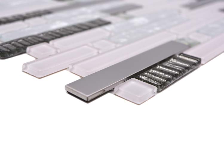 Mozaïek Crystal Mix glanzend 29,8x30,4cm