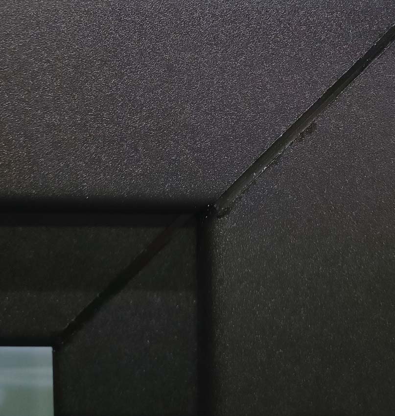 3 VL draai+draaikiepraam pvc budget Stabilotec zwart/zwart MW